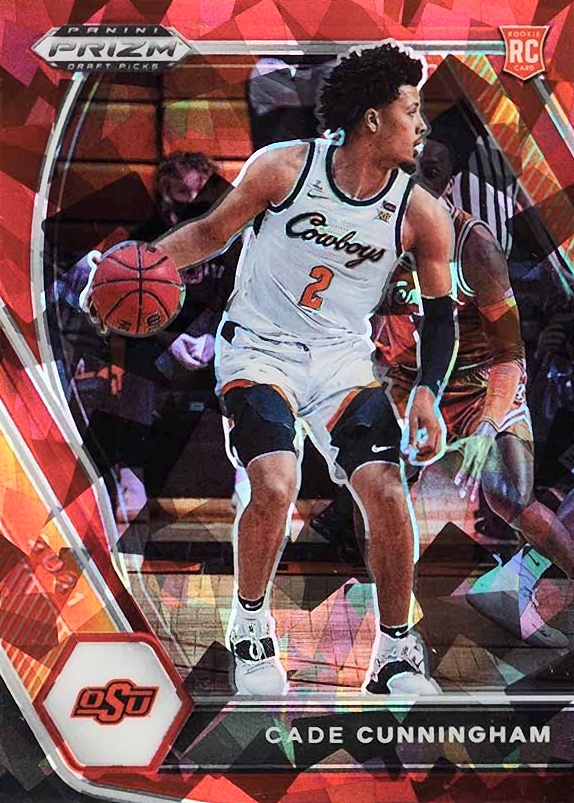 2021 Panini Prizm Draft Picks Cade Cunningham #1 Basketball Card