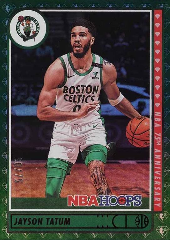 2021 Panini NBA Hoops Jayson Tatum #197 Basketball Card