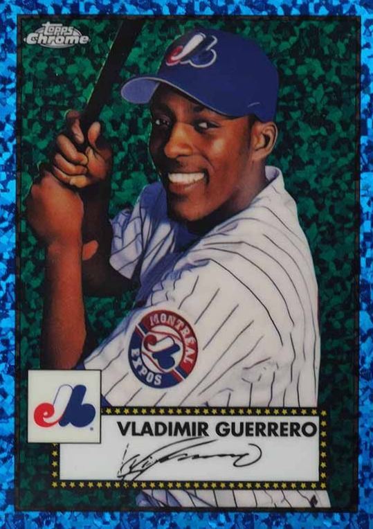 2021 Topps Chrome Platinum Anniversary Vladimir Guerrero #521 Baseball Card