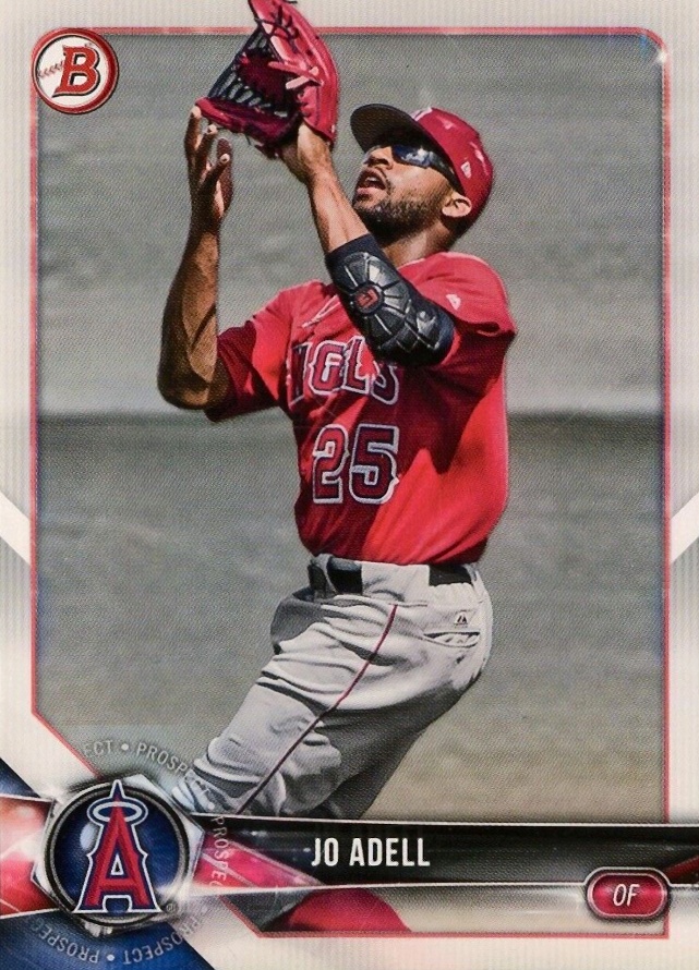 2018 Bowman Draft Jo Adell #BD107 Baseball Card