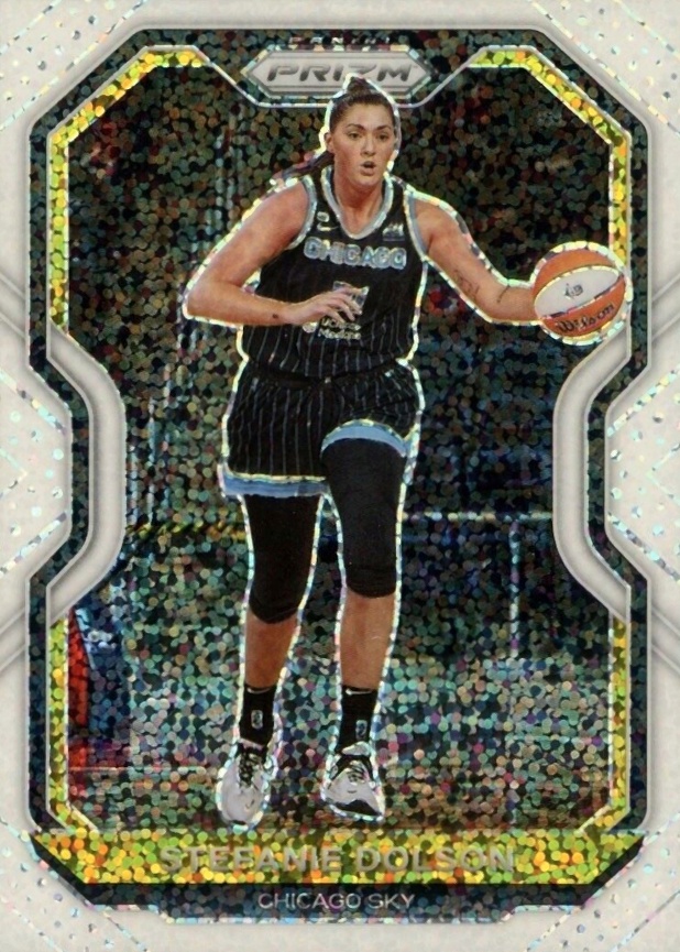 2021 Panini Prizm WNBA Stefanie Dolson #58 Basketball Card