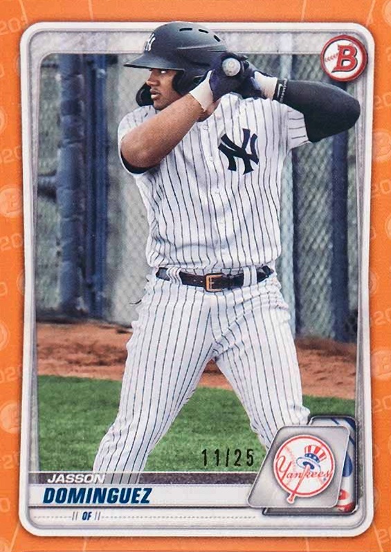 2020 Bowman Draft Jasson Dominguez #BD151 Baseball Card