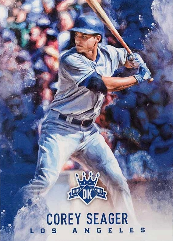 2017 Panini Diamond Kings Corey Seager #69 Baseball Card