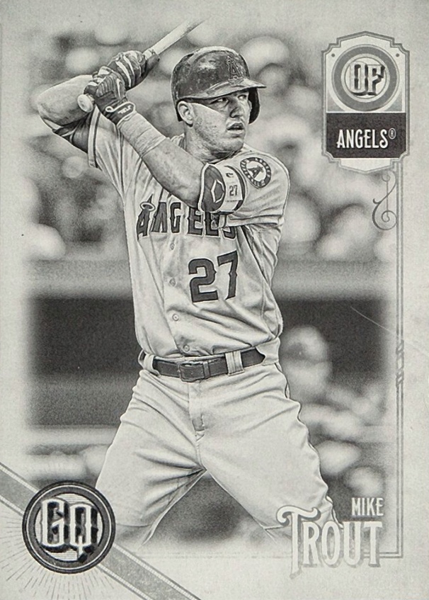 2018 Topps Gypsy Queen Mike Trout #1 Baseball Card