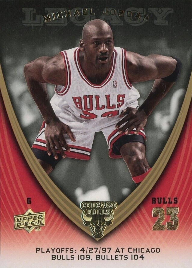 2008 Upper Deck Jordan Legacy  Michael Jordan #1071 Basketball Card
