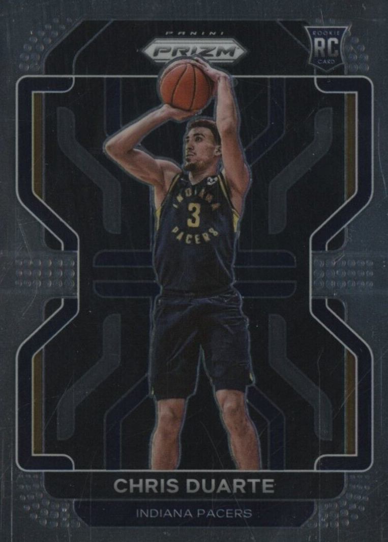 2021 Panini Prizm Chris Duarte #315 Basketball Card