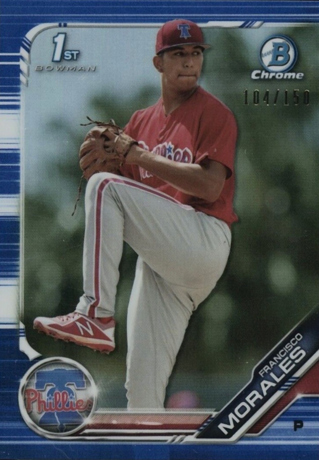 2019 Bowman Chrome Prospects Francisco Morales #BCP244 Baseball Card