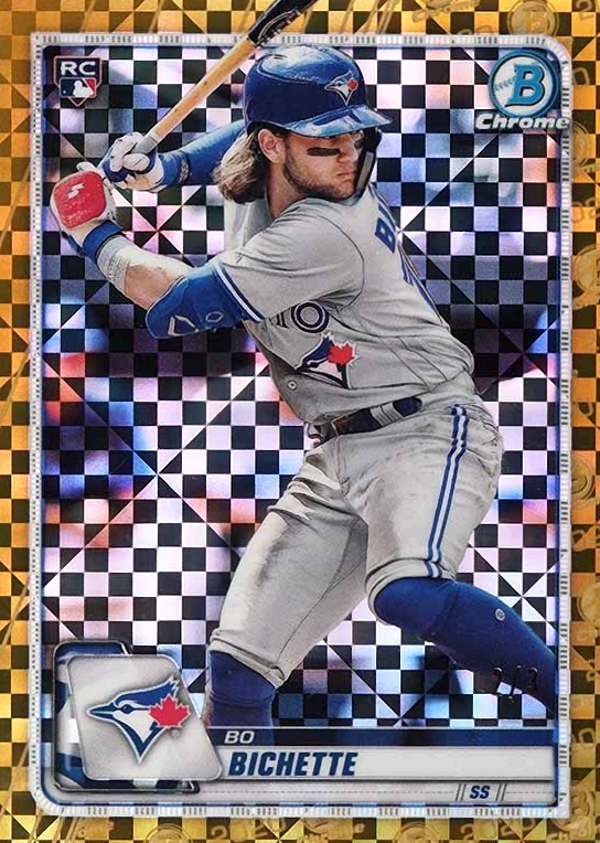 2020 Bowman Chrome X Bo Bichette #50 Baseball Card