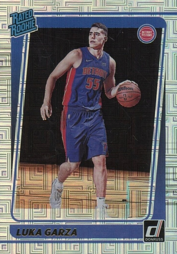 2021 Panini Donruss Luka Garza #214 Basketball Card