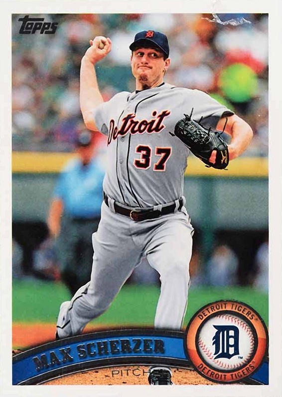 2011 Topps Max Scherzer #33 Baseball Card