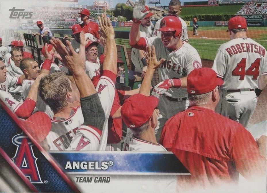 2016 Topps Angels #644 Baseball Card