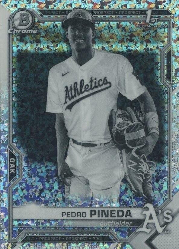 2021 Bowman Chrome Prospects Pedro Pineda #BCP216 Baseball Card