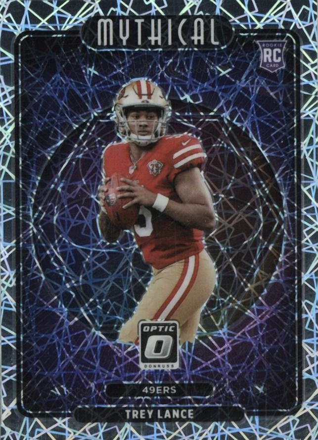 2021 Panini Donruss Optic Mythical Trey Lance #MY23 Football Card