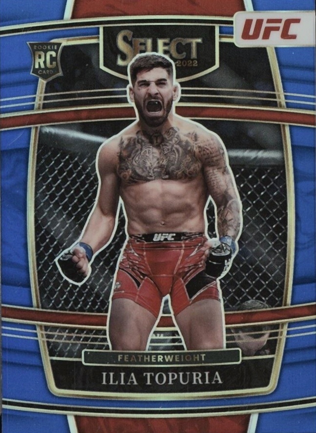 2022 Panini Select UFC Ilia Topuria #23 Other Sports Card