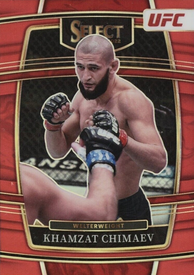 2022 Panini Select UFC Khamzat Chimaev #39 Other Sports Card