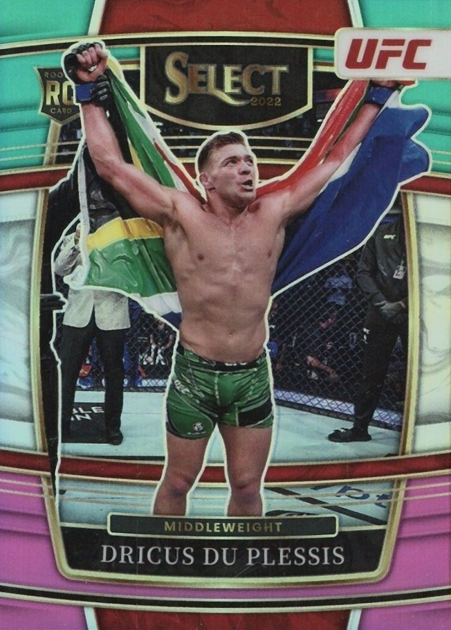 2022 Panini Select UFC Dricus Du Plessis #44 Other Sports Card