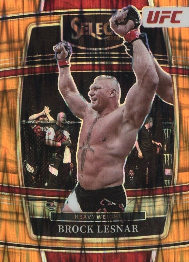 2022 Panini Select UFC Brock Lesnar #100 Other Sports Card