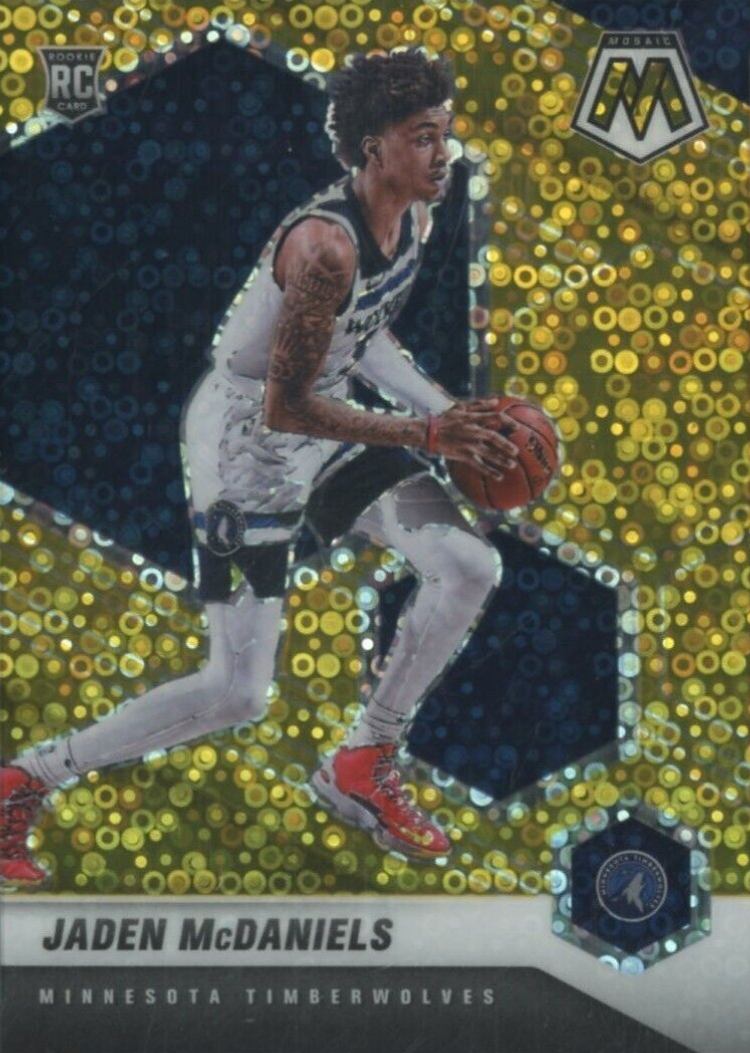 2020  Panini Mosaic Jaden Mcdaniels #235 Basketball Card