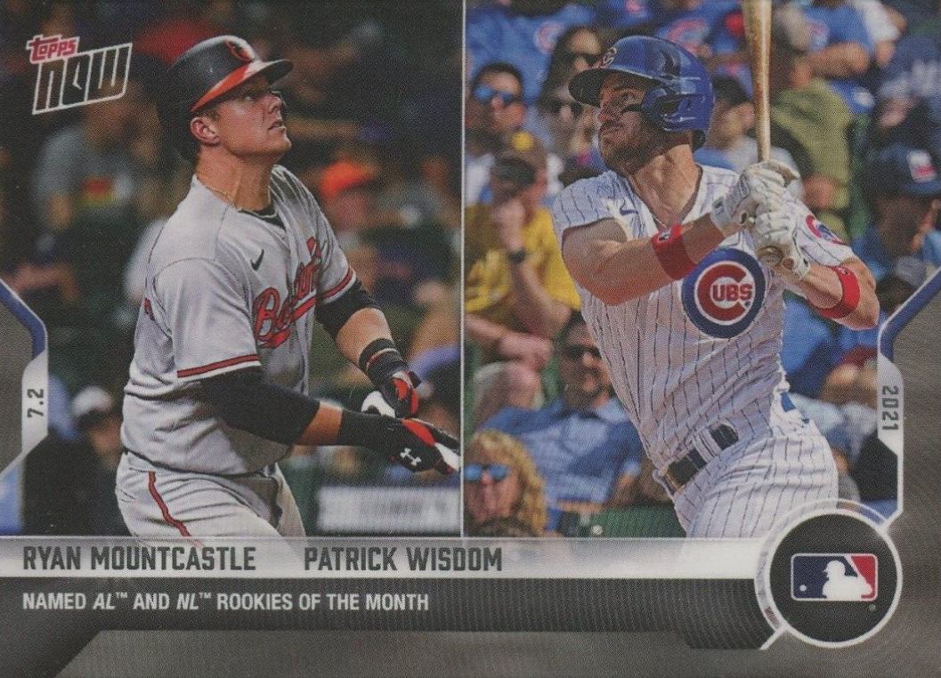 2021 Topps Now Patrick Wisdom/Ryan Mountcastle #446 Baseball Card