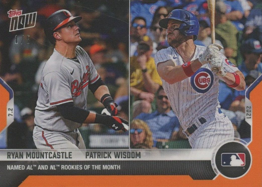 2021 Topps Now Patrick Wisdom/Ryan Mountcastle #446 Baseball Card