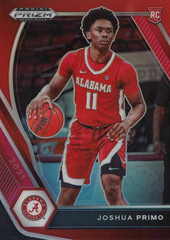 2021 Panini Prizm Draft Picks Joshua Primo #50 Basketball Card