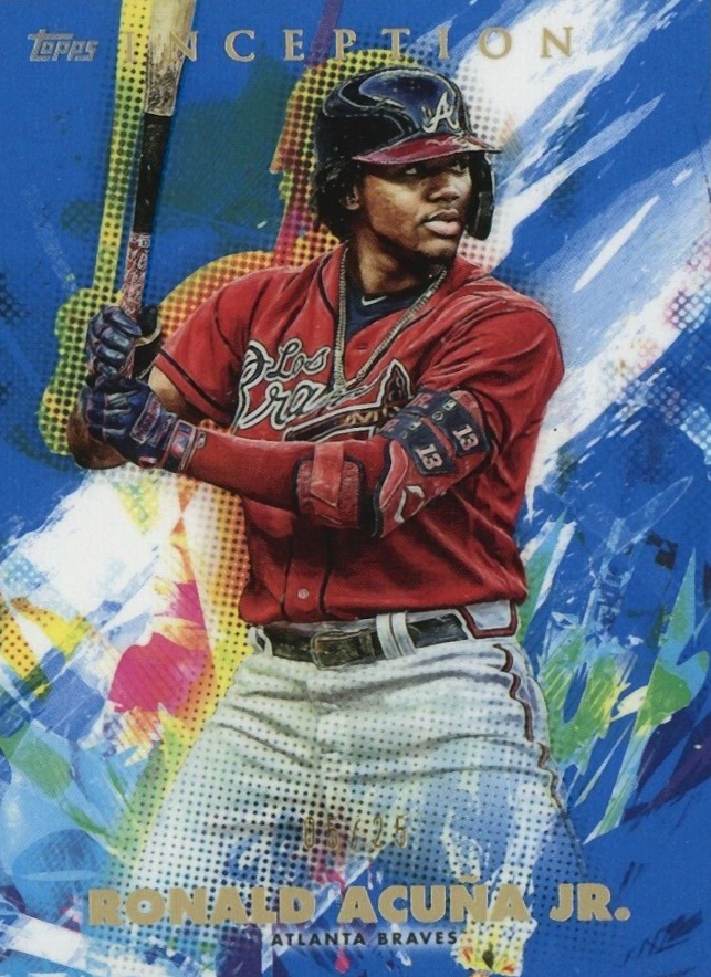 2020 Topps Inception Ronald Acuna Jr. #1 Baseball Card