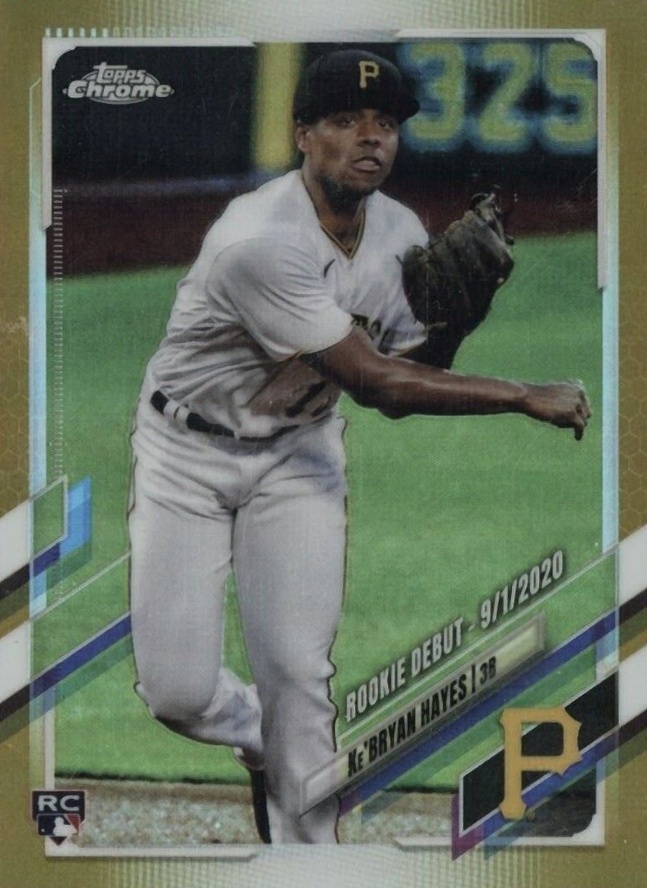 2021 Topps Chrome Update KE'Bryan Hayes #USC63 Baseball Card