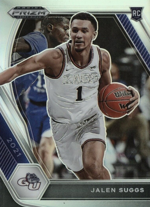 2021 Panini Prizm Draft Picks Jalen Suggs #3 Basketball Card