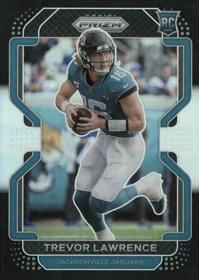 2021 Panini Chronicles Prizm Black Trevor Lawrence #PB-1 Football Card