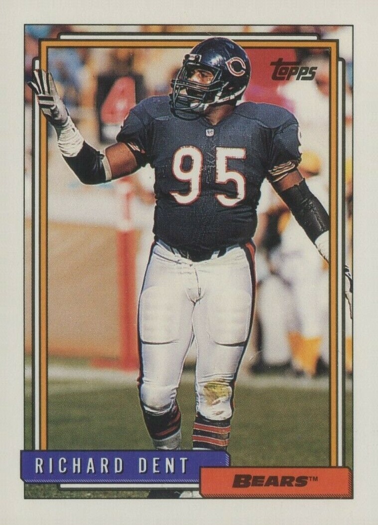 1992 Topps Richard Dent #128 Football Card