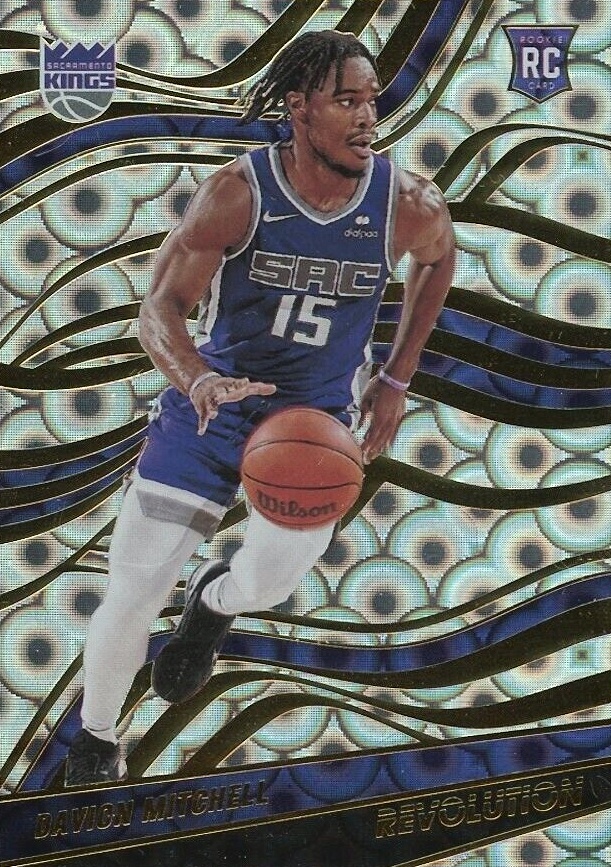 2021 Panini Revolution Davion Mitchell #135 Basketball Card