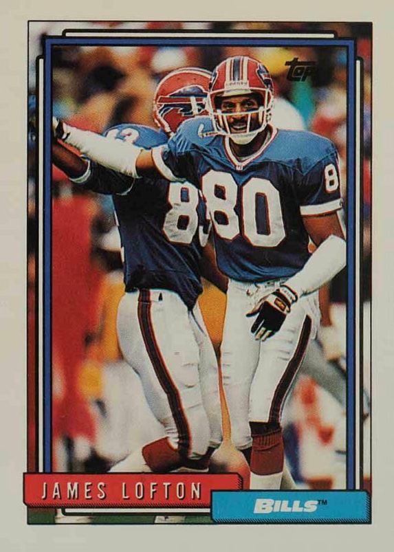 1992 Topps James Lofton #633 Football Card