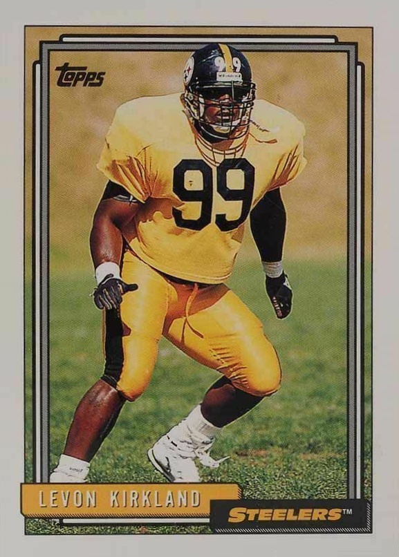 1992 Topps Levon Kirkland #664 Football Card