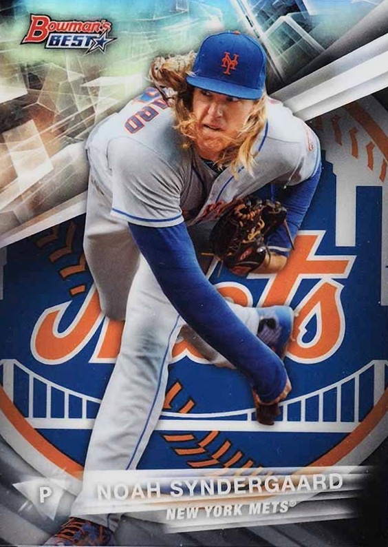 2016 Bowman's Best  Noah Syndergaard #38 Baseball Card