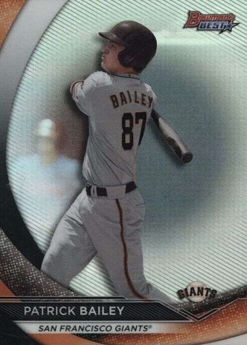 2020 Bowman's Best Top Prospects Patrick Bailey #TP16 Baseball Card