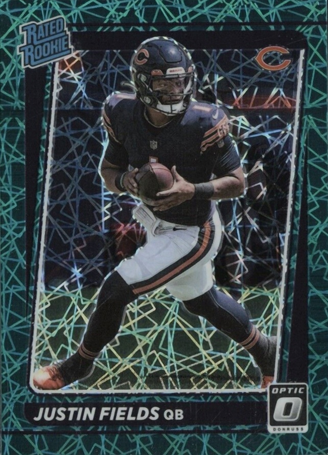 2021 Panini Donruss Optic Justin Fields #204 Football Card