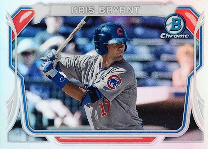 2014 Bowman Chrome Mini Chrome Kris Bryant #MC-KB Baseball Card