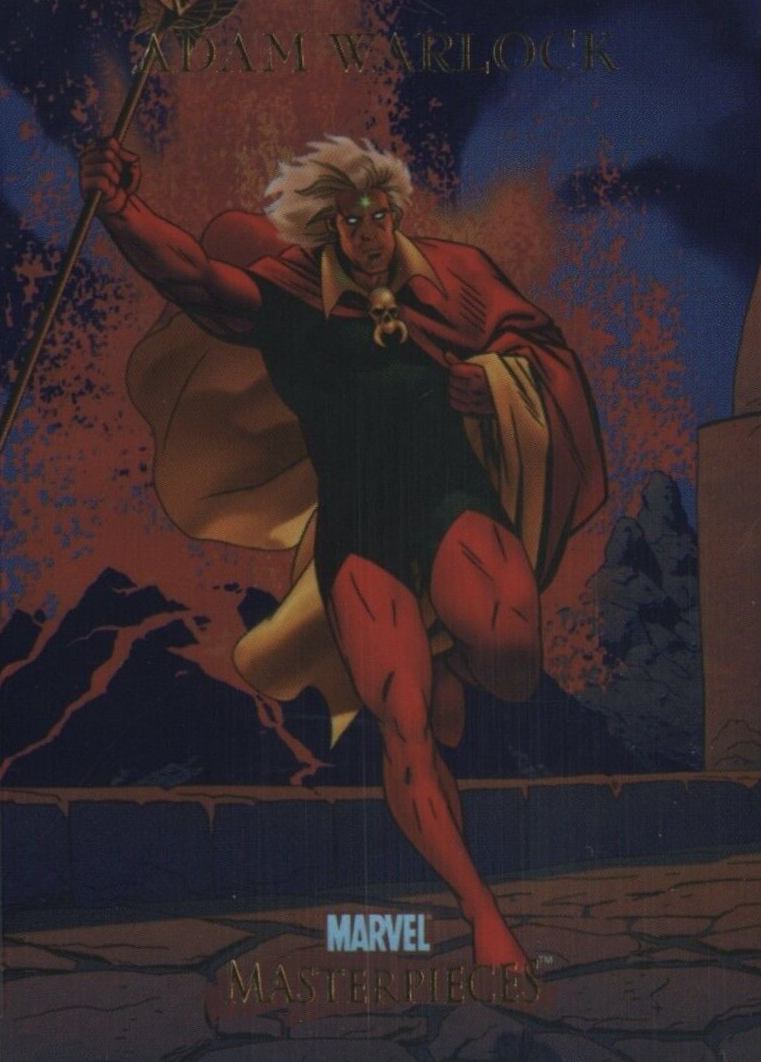 2007 Marvel Masterpieces Adam Warlock #3 Non-Sports Card