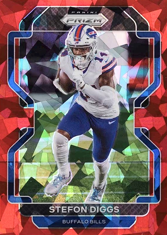 2021 Panini Prizm Stefon Diggs #114 Football Card