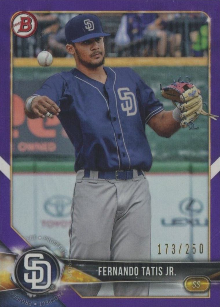 2018 Bowman Paper Prospects Fernando Tatis Jr. #BP114 Baseball Card