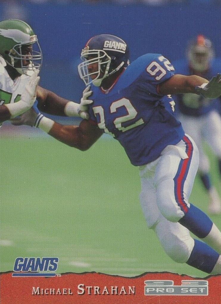 1993 Pro Set Michael Strahan #313 Football Card