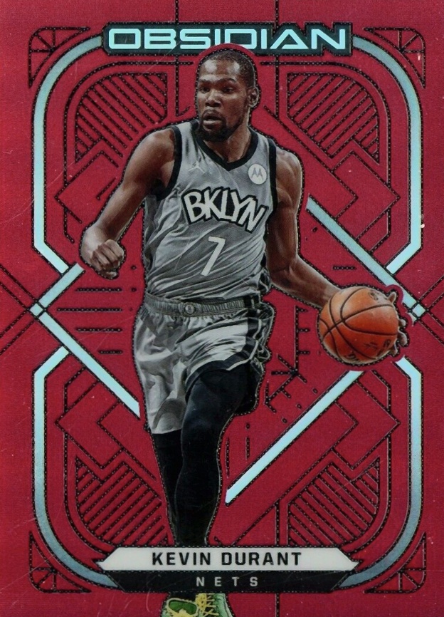 2020 Panini Obsidian Kevin Durant #1 Basketball Card