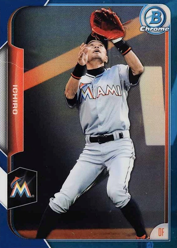 2015 Bowman Chrome Ichiro #153 Baseball Card