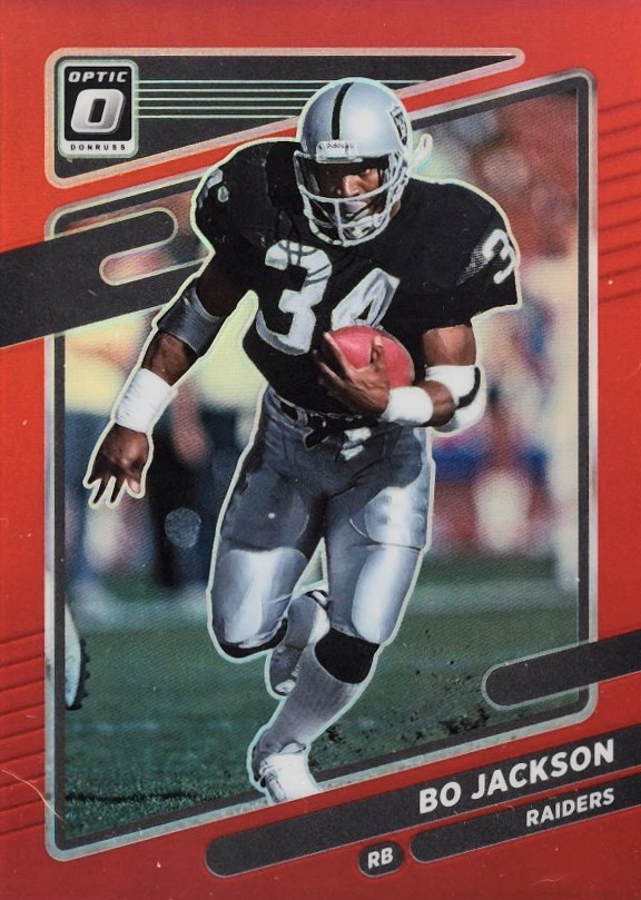 2021 Panini Donruss Optic Bo Jackson #44 Football Card