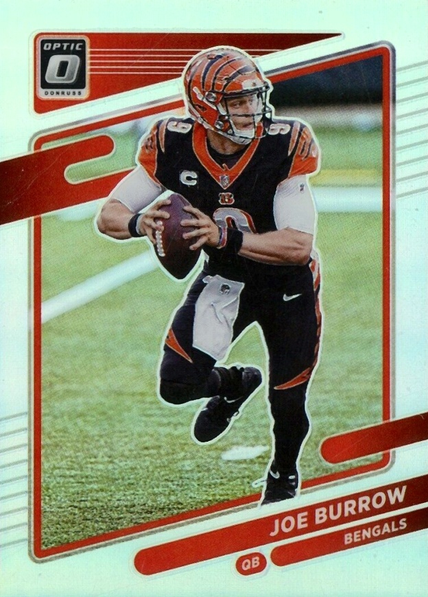 2021 Panini Donruss Optic Joe Burrow #134 Football Card