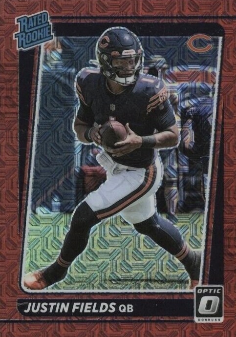 2021 Panini Donruss Optic Justin Fields #204 Football Card