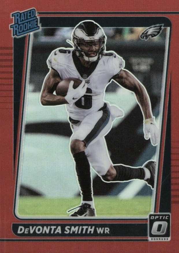 2021 Panini Donruss Optic Devonta Smith #205 Football Card