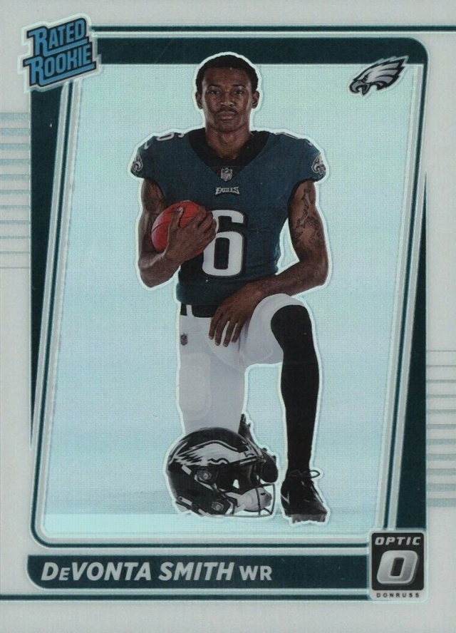 2021 Panini Donruss Optic Devonta Smith #205 Football Card