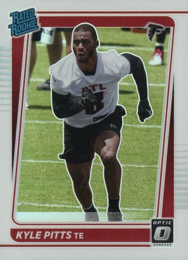 2021 Panini Donruss Optic Kyle Pitts #211 Football Card