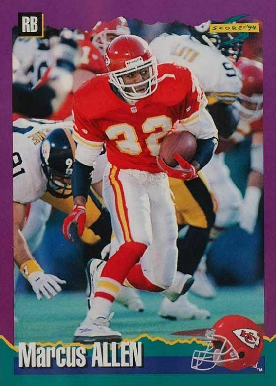 1994 Score Marcus Allen #19 Football Card